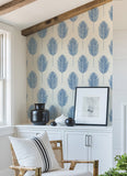 2988-70212 Bali Blue Fern Wallpaper