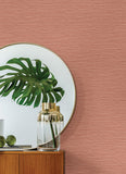 2988-70301 Rushmore Coral Faux Grasscloth Wallpaper