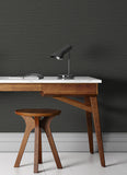 2988-70310 Rushmore Black Faux Grasscloth Wallpaper