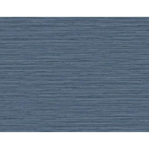 2988-70312 Rushmore Blue Faux Grasscloth Wallpaper
