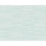 2988-70604 Jenga Aqua Striped Column Wallpaper