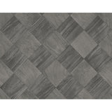 2988-70800 Thriller Black Wood Tile Wallpaper