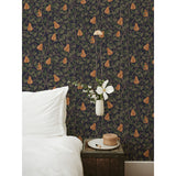 2999-13104 Pirum Navy Pear Wallpaper