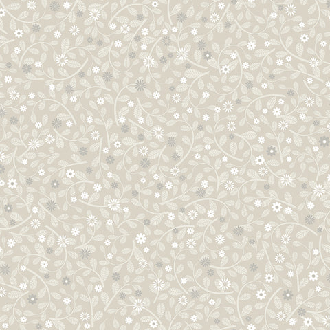 2999-24126 Hummelvik Light Grey Daisy Trail Wallpaper