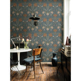  2999-33009 Filippa Blue Tulip Wallpaper