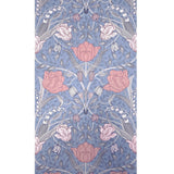 2999-33009 Large tulips flowers floral blue olive green peach Scandinavian Wallpaper rolls