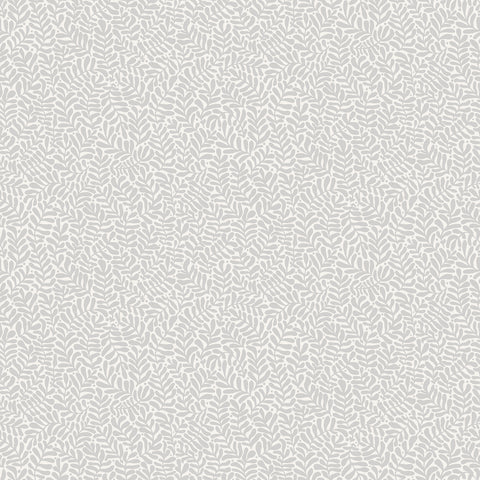  2999-55004 Anna Light Grey Fern Trail Wallpaper