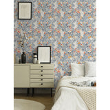  2999-55013 Brittsommar Light Blue Woodland Floral Wallpaper