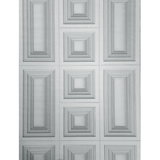 Z46027 Modern gray Silver Metallic Faux Wood Panel Imitation Textured Wallpaper 3D
