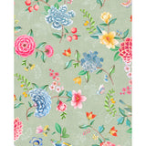 300103 Good Evening Moss Floral Garden Wallpaper
