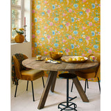 300104 Good Evening Yellow Floral Garden Wallpaper