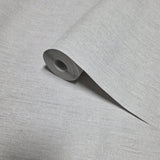 30044 Plain Contemporary wallcoverings ash light gray Faux fabric Textured Wallpaper