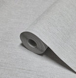 30044 Plain Contemporary wallcoverings ash light gray Faux fabric Textured Wallpaper