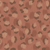 300542 Javan Rust Faux Leopard Skin Wallpaper