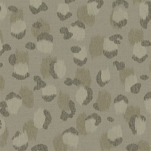 300544 Javan Sage Faux Leopard Skin Wallpaper