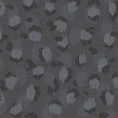 300545 Javan Black Faux Leopard Skin Wallpaper