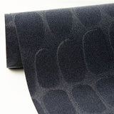 300564 Hyde Indigo Crocodile Velvet Textured Wallpaper