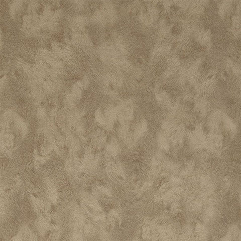 300581 Pennine Khaki Pony Leather Hide Textured Wallpaper