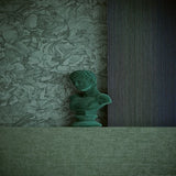 307312 Pablo Dark Green Ombre Stripe Wallpaper