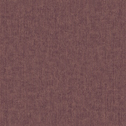 307320 Leonardo Mauve Flock Vertical Stripe Raised Felt Textured Wallpaper