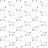 3122-10404 Yoop Off-White Dog Wallpaper
