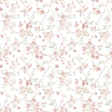 3122-10908 Glinda Rose Floral Trail Wallpaper