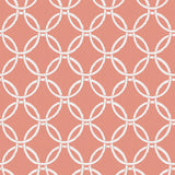 3122-11001 Quelala Coral Ring Ogee Wallpaper