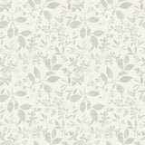 3122-11114 Tinker Teal Woodland Botanical Wallpaper