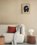 312420 Waves Stripes Metallic Wallpaper