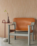 312421 Waves Stripes Metallic Wallpaper