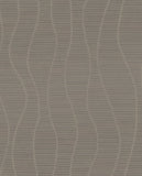 312422 Waves Stripes Metallic Wallpaper