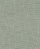 312423 Waves Stripes Metallic Wallpaper