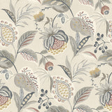 3125-72304 Bohemian Grey Jacobean Wallpaper