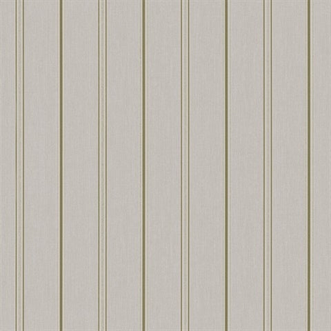 31582 Taupe Gold Stripes Wallpaper
