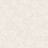 316020 Zahara Light Grey Scandinavian Floral Wallpaper