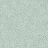 316025 Zahara Seafoam Scandinavian Floral Wallpaper