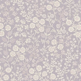 316045 Liana Periwinkle Raised Berry Floral Wallpaper