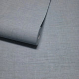 31606 Embossed Baby blue faux thread fabric textured contemporary plain wallpaper roll