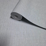 31606 Embossed Baby blue faux thread fabric textured contemporary plain wallpaper roll