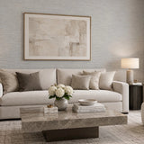 31607 Embossed light blue gray burgundy faux thread fabric textured plain wallpaper 3D
