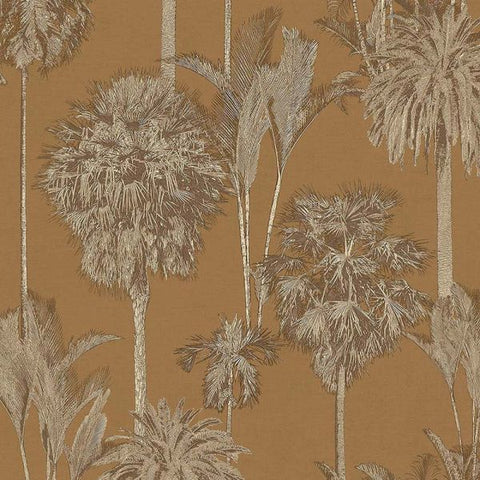 317321 Palm Botanical Jungle Trees Forest Vintage Wallpaper