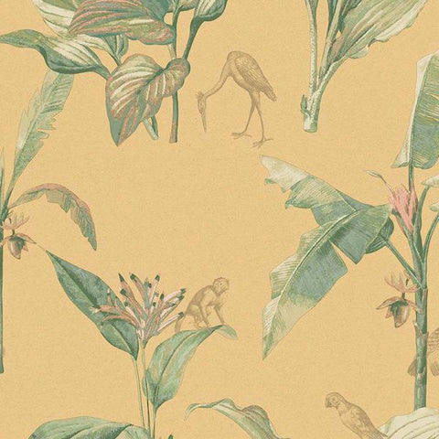 317343 Jungle Animals Leaves Wallpaper 