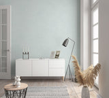 32409 Linen Texture Light Turquoise Wallpaper Galerie Wallcoverings