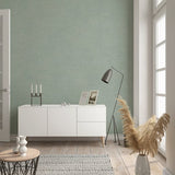 32415 Linen Texture Green Grey Wallpaper Galerie Wallcoverings 