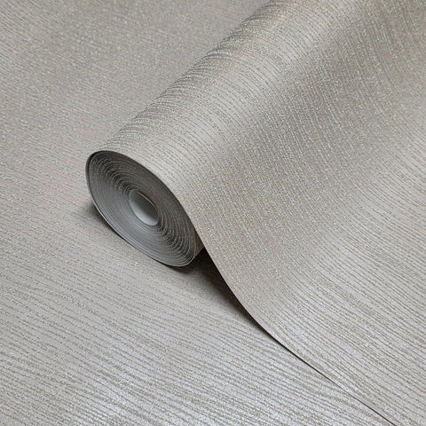 32505 Abstract vertical lines mica Textured taupe tan beige brass modern wallpaper 3D