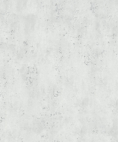 32612 Industrial Plain White Silver Wallpaper Galerie Wallcoverings