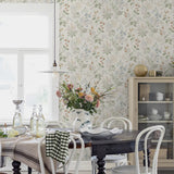 3261 Folklore Ivory and Multi Wallpaper