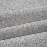 32665 Plain contemporary matt gray faux subtle woven fabric textured modern wallpaper