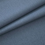 32675 Plain contemporary matt deep navy blue faux jeans fabric textured wallpaper roll
