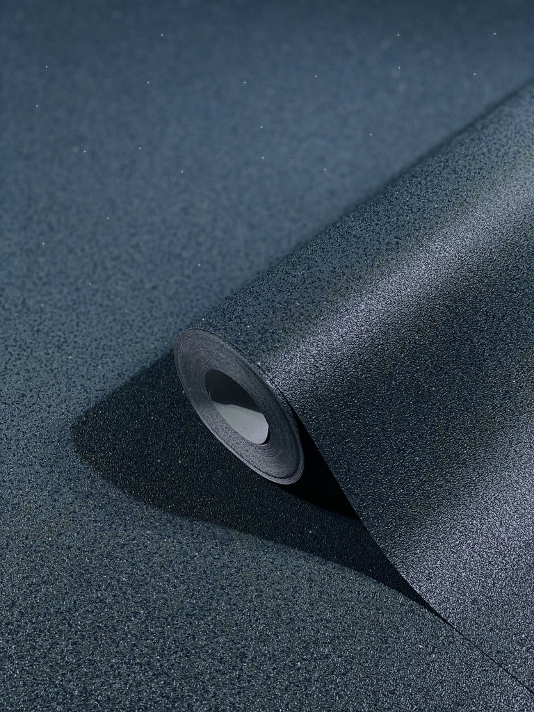32732 Glitter Plain Dark Blue Wallpaper Galerie Wallcoverings ...